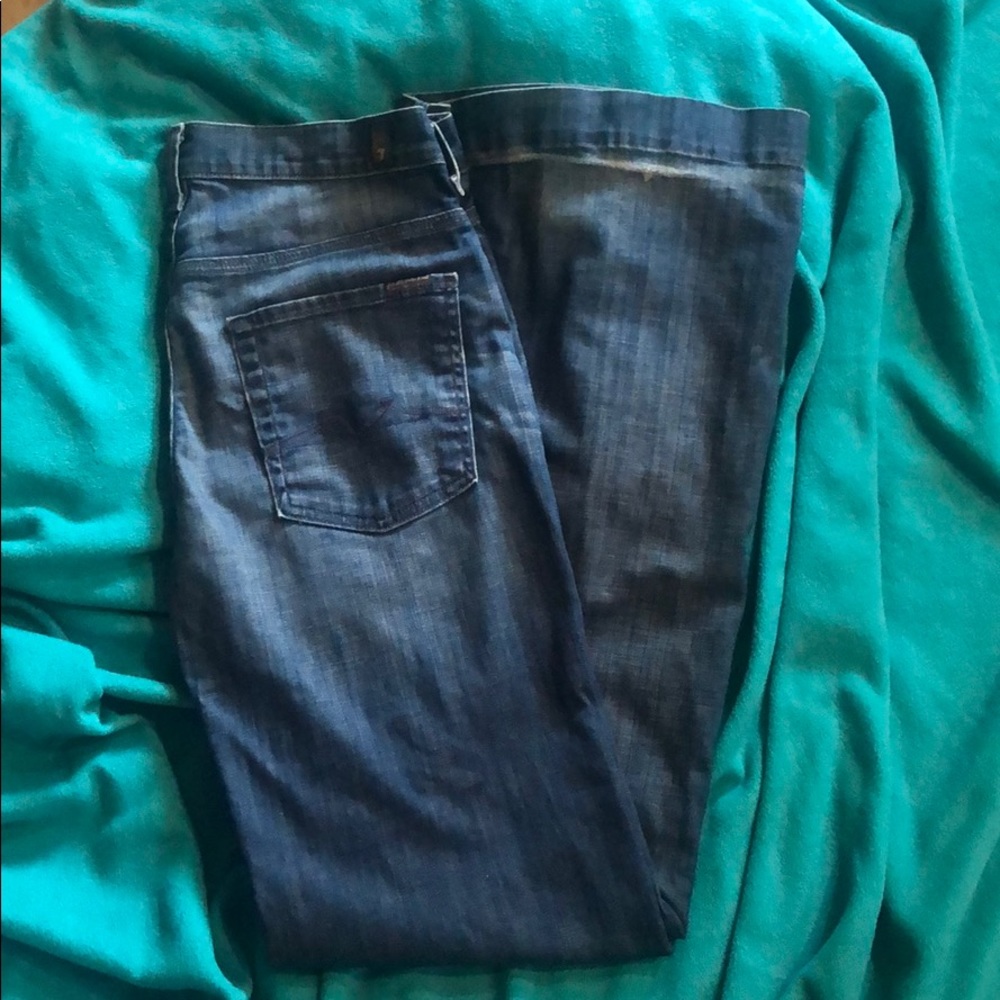 7 For All Mankind size 31 Ginger bootcut